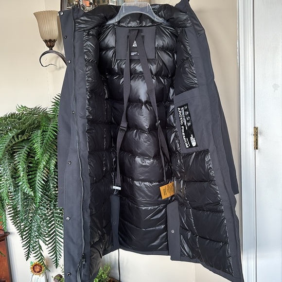 Brand New The North Face Arctic Premium Parka Relaxed Fit Faux Fur Hooded Jacket - Picture 9 of 16